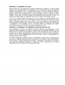 ARTÍCULO 13. DERECHO A LA LIBERTAD E IGUALDAD ANTE LA LEY.