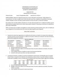 ESTADÍSTICA ADMINISTRATIVA I. Página 1