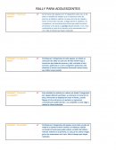 Rally para adolescentes.