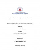 ENSAYO “APLICACIONES DE LAS ECUACIONES DIFERENCIALES”.