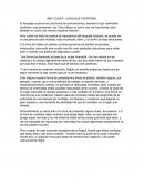 AMY CUDDY- LENGUAJE CORPORAL.