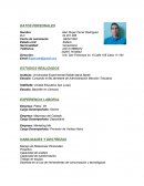 RESUMEN CURRICULAR ALAN FERRER.