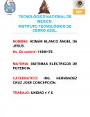 SISTEMAS ELÉCTRICOS DE POTENCIA.