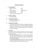 INFORME PSICOLÓGICO - MENPHIS.