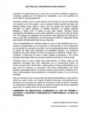 ENSAYO ¿Por Que los colombianos somos pobres?