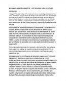 MICROBIOLOGÍA DE ALIMENTOS : LOS DESAFÍOS PARA EL FUTURO.