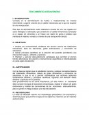 Administracion de un tratamiento intravenoso