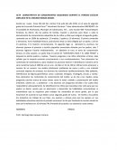 acta demostrativa de conocimientos adquiridos