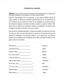 Completa las cuartetas.