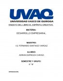 ENSAYO DEL LIBRO EL ESPÍRITU CREATIVO.