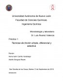 Reporte Microbiología y laboratorio
