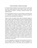 Diario de actividades – Admisión de tococirugía.