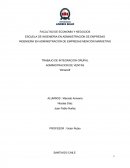 TRABAJO DE INTEGRACION GRUPAL ADMINISTRACION DE VENTAS