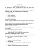 Trastorno retardo - DIAGNOSTICO.