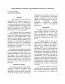 Trabajo infantil en El Salvador.