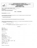 Campo matematico. Guia 1 - ecuaciones