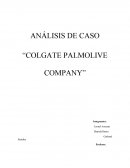 ANÁLISIS DE CASO “COLGATE PALMOLIVE COMPANY”