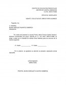 ASUNTO: SOLICITUD DE LIBROS PARA ALUMNOS