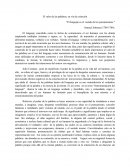 El valor de las palabras en via de extincion.