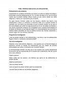 TEMA- TEMA: PRESIÓN FAMILIAR EN LAS ADOLECENTES