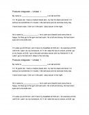 Presente progresivo, gramatica en ingles.