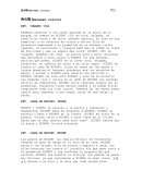 Ejemplo de Guión de Cine.