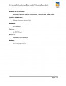 Actividad 2: Ejercicios prácticos Proporciones, Tanto por ciento, Interés Simple