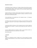 Descripcion de empresa. La distribuidora de Pollos “La Gallina de oro”,