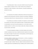 La enseñanza y aprendizaje.