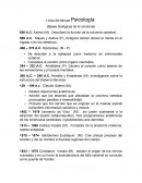 Línea del tiempo Psicología (Bases biológicas de la conducta)