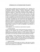 APRENDIZAJE EN LAS ORGANIZACIONES INTELIGENTE