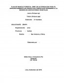 PLAN DE MANEJO FORESTAL (PMF) DE AUTORIZACION PARA EL APROVECHAMIENTO DE PRODUCTOS FORESTALES DIFERENES A LA MADERA EN ASOCIACIONES VEGETALES.