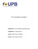 Yo, mi carrera y mi país