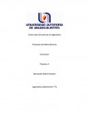 Centro de Ciencias de la Ingeniería Procesos de Manufactura