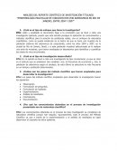 ANÁLISIS DEL REPORTE CIENTÍFICO DE INVESTIGACIÓN TITULADO “EPIDEMIOLOGÍA MOLECULAR DE CONJUNTIVITIS POR ADENOVIRUS EN RÍO DE JANEIRO, ENTRE 2004 Y 2007