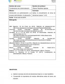 Introducción a la administración y al proceso administrativo: la planeación. Aplica el procedimiento de toma de decisiones (pasos 1 al 6)