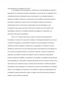 ¿Qué entiendes por investigacion en la IAP?