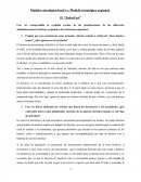 Modelo estratégica local vs. Modelo estratégica regional. El “SalouFest”