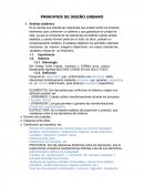 Principios de diseño urbano.