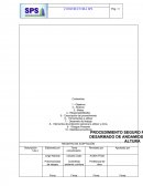 PROCEDIMIENTO DE TRABAJO DE ANDAMIOS..