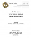 PRÁCTICA 3: SEPARACIÓN DE MEZCLAS