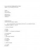 Evaluacion libro "Fantasma de PALACIO.