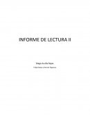 Informe sobre "El cinquecento italiano y el idealismo"..