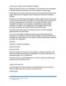 Cual es el objeto del Derecho Penal?