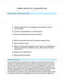 Administracion de la remuneracion.