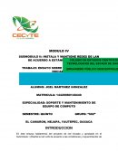 SUBMODULO II: INSTALA Y MANTIENE REDES DE LAN DE ACUERDO A ESTÁNDARES OFICIALES.