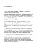 El Cantar de Mio Cid.