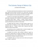 Gangster en el metro