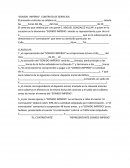 Sonido imperio Contrato de servicios