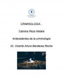 Monografia - Antecedentes de la criminología